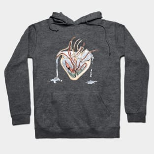 Squid Heart Aquarium Hoodie